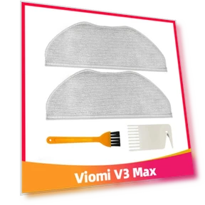 Main Side Brush Hepa Filter Mop Cloth Spare Parts Accessories — Parts & Accessories, Xiaomi