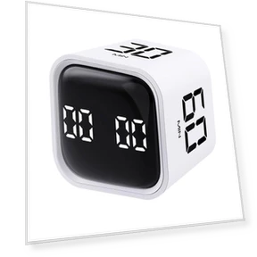 Mini Digital Timer Cube — Timers, Timeless Home