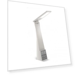 Multifunctional Desk Lamp with Bluetooth Speaker — Alarm, Chic Interiors