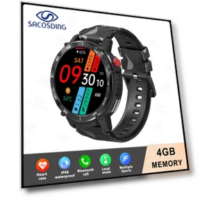 Outdoor Military 3ATM Waterproof Bluetooth Call Smartwatch — Smartwatches, Tiktop2