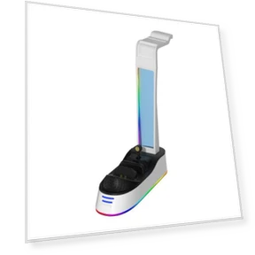 Portable Charging Station with Headset Holder — Accessories, Mystic Mart