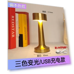 Retro Metal LED Desk Lamp — Desk & Table Lighting, Home Textiles Fashion Gallery