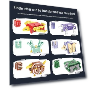 Robot Transformation Kit 0-9 — Construction Kits, StrideBox