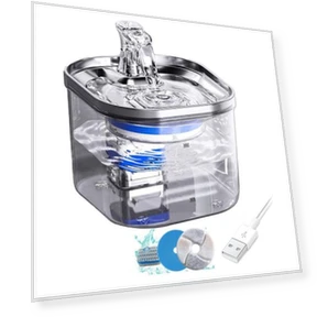 Silent Pet Drinking Fountain — Fountains, xiekeying