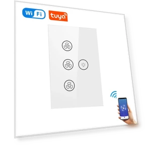 Smart Fan Light Switch — Smart Home Hubs & Controllers, Modern Home Furnishing