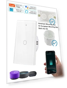 Smart Light Switch — Dimmer Switches, Tuya