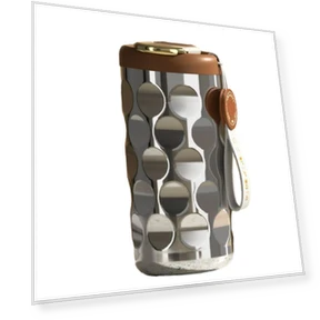 Smart Temperature Display Stainless Steel Thermos — Beverage Warmers, Chic Interiors