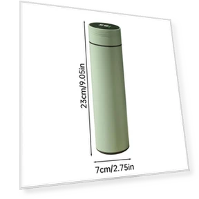Thermos with Temperature Display — Travel Drinkware, Chic Interiors