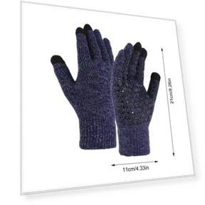 Winter Motorcycle Gloves with Touchscreen — Gloves, Rustic Elegance House