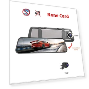 10-inch Streaming Multimedia Dash Cam — Dashboard Cameras, CANKE