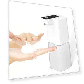 Automatic Liquid Soap Dispenser with USB Charging — Care Dispensers, Chic Interiors