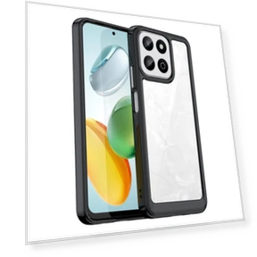 Clear PC Shockproof Silicone Phone Case — Basic Cases, WHOP-A1