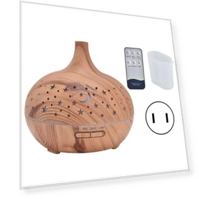 Desk Humidifier with LED Night Light — Air Moisturizers, Vestidos