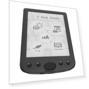 Electric Reader with Touch Screen — Digital Reading Devices, OutsideWorld