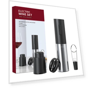Electric Wine Bottle Opener Set — Wine Bottle Openers, DC-HOME-3
