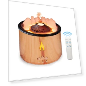 Flame Diffusers Humidifier with Cool Mist — Air Moisturizers, DC-HOME-4
