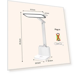 LED Desk Lamp — Study & Desk Lighting, DC-HOME Textile