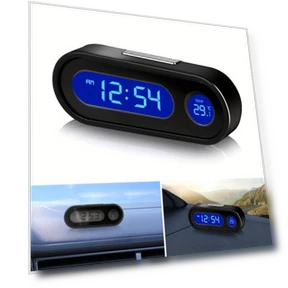 Mini Electronic Car Clock — Clock, LIAESMART
