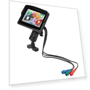 Motorcycle DVR with Dual Cameras — Dashboard Cameras, Fishine