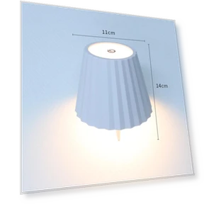 Rechargeable Wireless Bottle Desk Lamp — Study & Desk Lighting, DC-HOME Textile