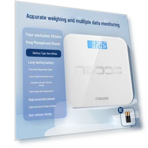 Smart Body Fat Scales — Body Composition Analysis, Apex Gear