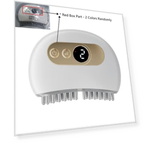 Smart Electric Massage Comb — Massage Equipment, Modern Home Furnishing