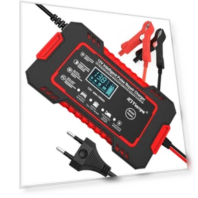 Smart Full Auto Motorcycle Battery Charger — Chargers, Modern Home Furnishing