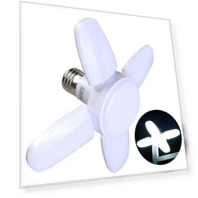 Smart LED Fan Light Bulb — LED, Modern Home Furnishing