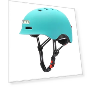 Smart Skateboard Bicycle Helmet with Lights — Children's Cycling Helmets, Leisure outdoor