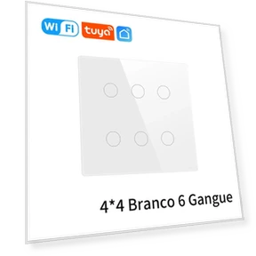 Smart Switch 4x4 Brazil Standard — Smart Home Hubs & Controllers, Modern Home Furnishing