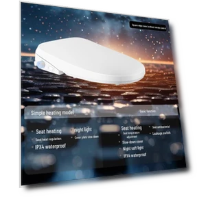 Smart Toilet Seat with Heating — Bathroom Essentials, WoW Home