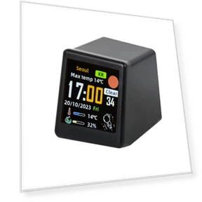 Smart Wi-Fi Weather Station — Home Climate Control, DC-HOME Textile