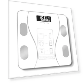 Smart Wireless Digital Bathroom Scale — Weight Management Tools, DC-HOME Textile