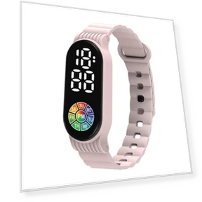 Touchscreen Digital Display Wristwatch — Men's Timepieces, Le Jardin