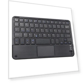 Ultra-Thin Mini Bluetooth Keyboard with Touchpad — Keyboards, Chic Interiors
