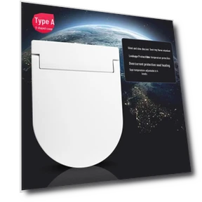 Universal Smart Toilet Seat Cover with Heating — Seat, WoW Home