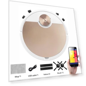 Wireless 3-in-1 Robot Vacuum — Smart Cleaning Robots, Chic Interiors
