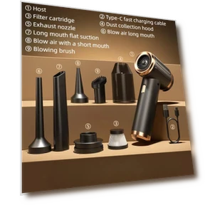 Wireless Car Vacuum Cleaner 5-in-1 — Vacuums, Chic Interiors