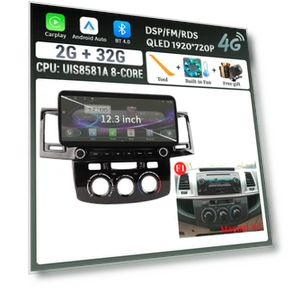 12.3-inch Car Multimedia Receiver with 4G GPS — Stereo Receivers, AutoSphere