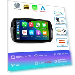 Android Car Stereo with CarPlay — Stereo Receivers, AutoSphere