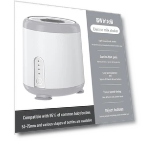 Automatic Electric Milk Shaker and Blender — Baby Food Makers, Got Now