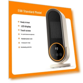 Ceramic Desktop Heater — Portable Heating Solutions, StrideBox