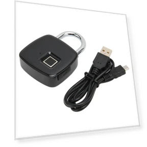 Fingerprint Padlock — Padlocks & Hasps, OutsideWorld