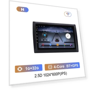 Multimedia Android Player for Fiat Stilo 2002-2010 — Stereo Receivers, AutoSphere