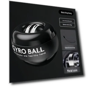 Self-starting Silent Metal Wrist Strengthening Ball — Hand Exercisers, AI Supermarket