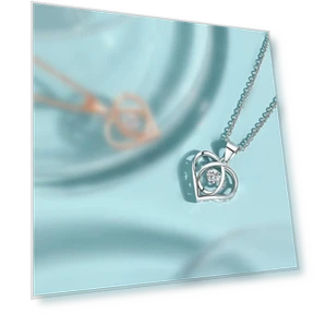Smart Heart Pendant Necklace — Smart Jewelry, Original jewelry design