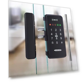 Smart Lock for Frameless Glass Door — Electromagnetic Security Locks, VantaGoods