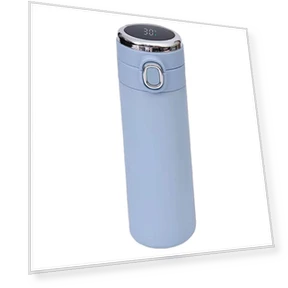 Smart Temperature Display Stainless Steel Thermo Mug — Beverage Warmers, CosyHome