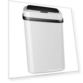 Smart Touch Sensor Trash Can with Lid — Kitchen Cans, FluxZone