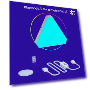 Smart WiFi Triangle Night Light RGB — Night Lights, Explorer Outdoors